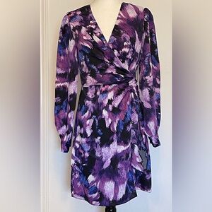 Suzy Shier wrap style dress size medium
